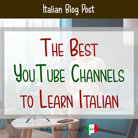 the language channel italian